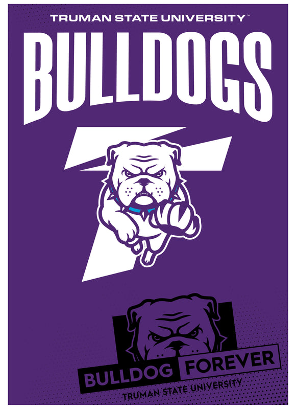 Truman State University Vintage Collegiate Poster – Officially Licensed College Wall Art
