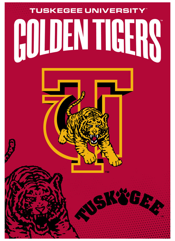 Tuskegee University Vintage Collegiate Poster – Officially Licensed College Wall Art