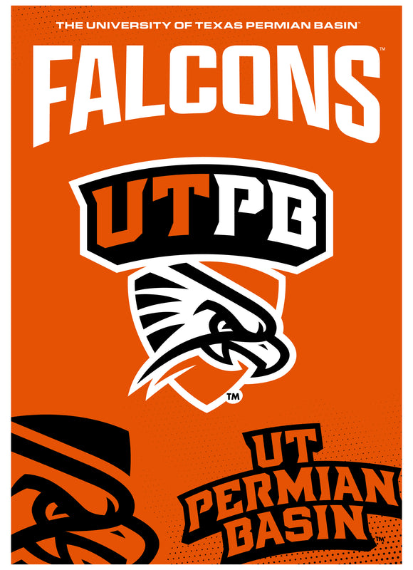 University of Texas of the Permian Basin Vintage Collegiate Poster – Officially Licensed College Wall Art