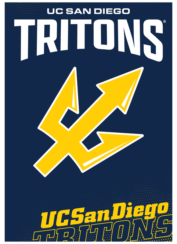 UC San Diego Vintage Collegiate Poster – Officially Licensed College Wall Art