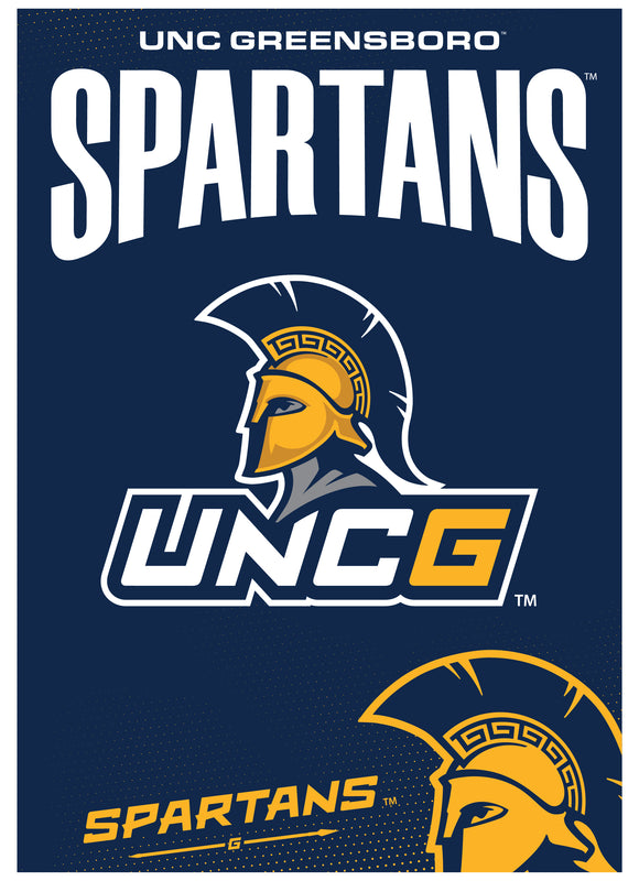 North Carolina Greensboro Spartans Vintage Collegiate Poster – Officially Licensed College Wall Art