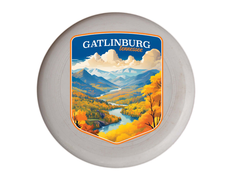 Gatlinburg Tennessee Design D Souvenir Frisbee Flying Disc Single