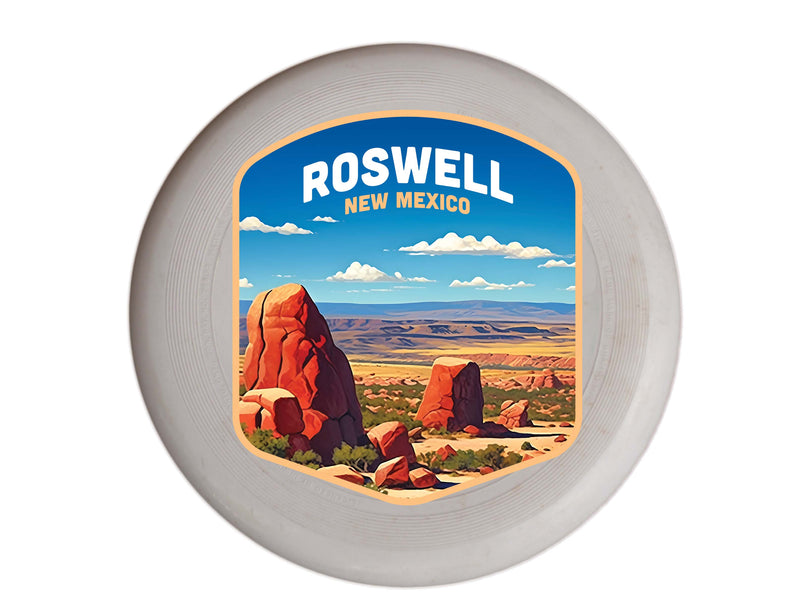Rowell New Mexico Design B Souvenir Frisbee Flying Disc Single