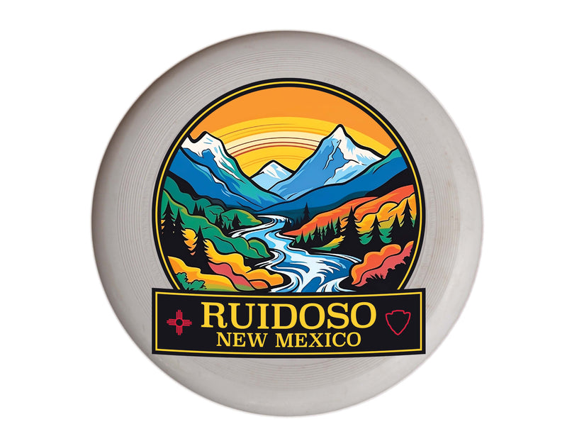 Ruidoso New Mexico Design B Souvenir Frisbee Flying Disc 4-Pack