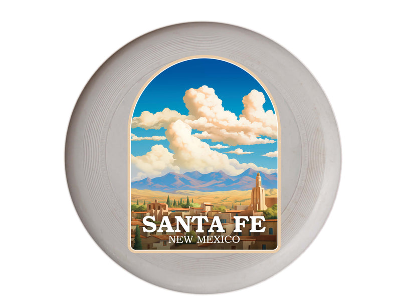 Santa Fe New Mexico Design A Souvenir Frisbee Flying Disc Single