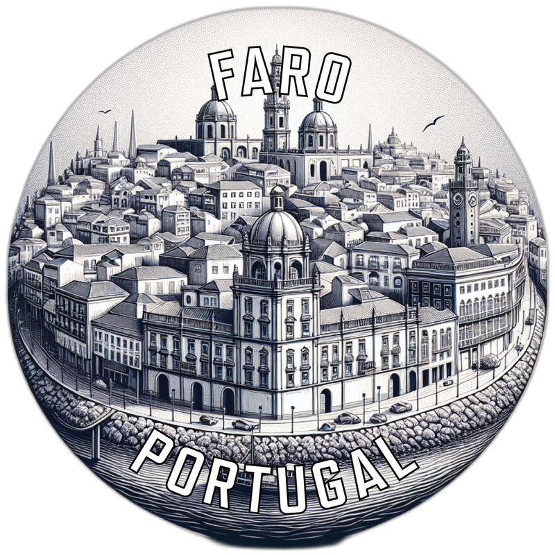 Faro Portugal Souvenir Vinyl Decal Sticker 6-Inch