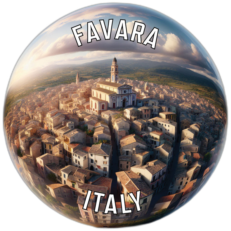 Favara Italy Souvenir Vinyl Decal Sticker 6-Inch