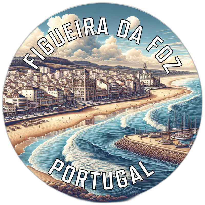Figueira da Foz Portugal Souvenir Vinyl Decal Sticker 2-Inch