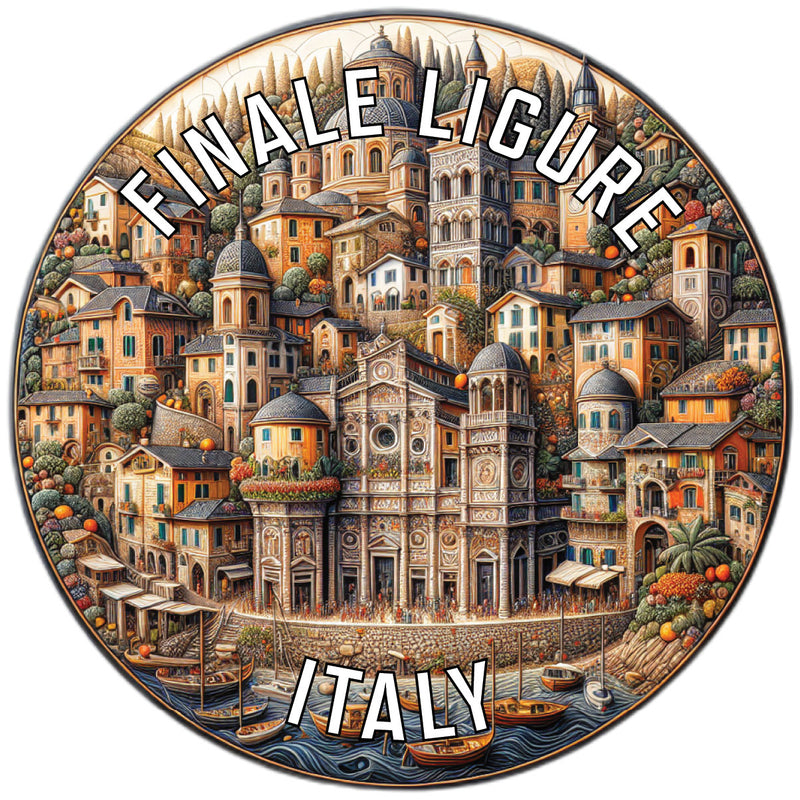 Finale Ligure Italy Souvenir Vinyl Decal Sticker 2-Inch
