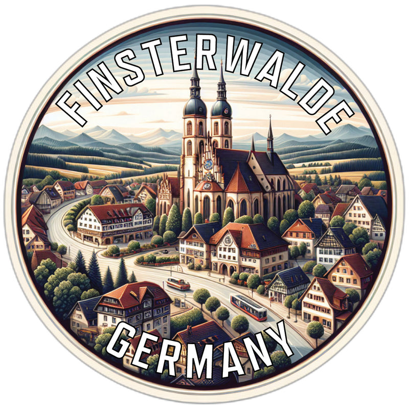 Finsterwalde Germany Souvenir Vinyl Decal Sticker 2-Inch