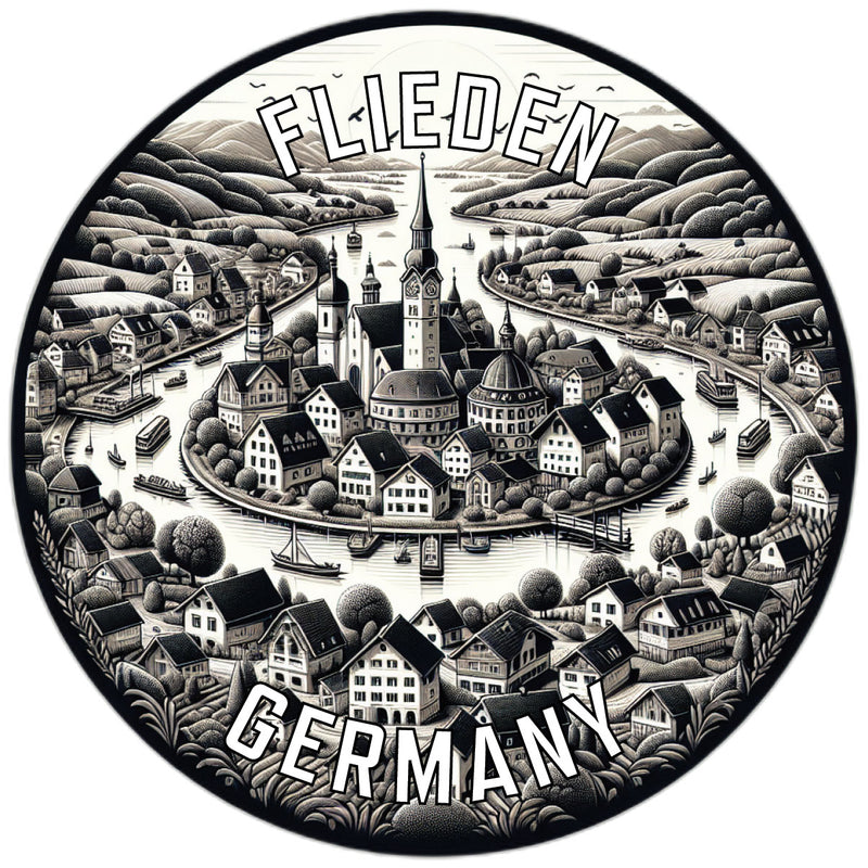 Flieden Germany Souvenir Vinyl Decal Sticker 2-Inch