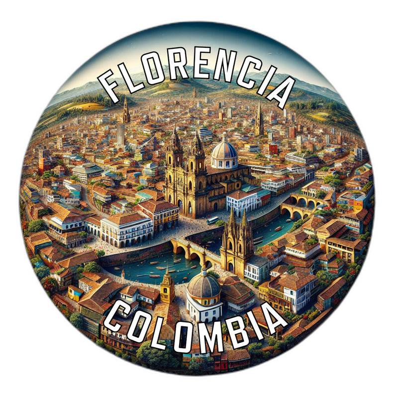 Florencia Colombia Souvenir Vinyl Decal Sticker 2-Inch