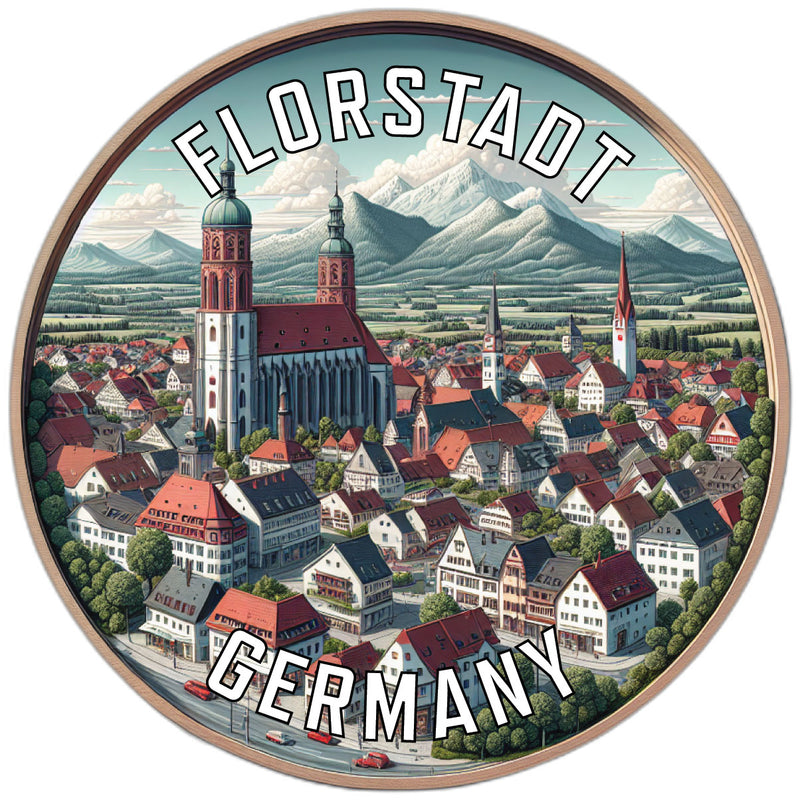 Florstadt Germany Souvenir Vinyl Decal Sticker 2-Inch