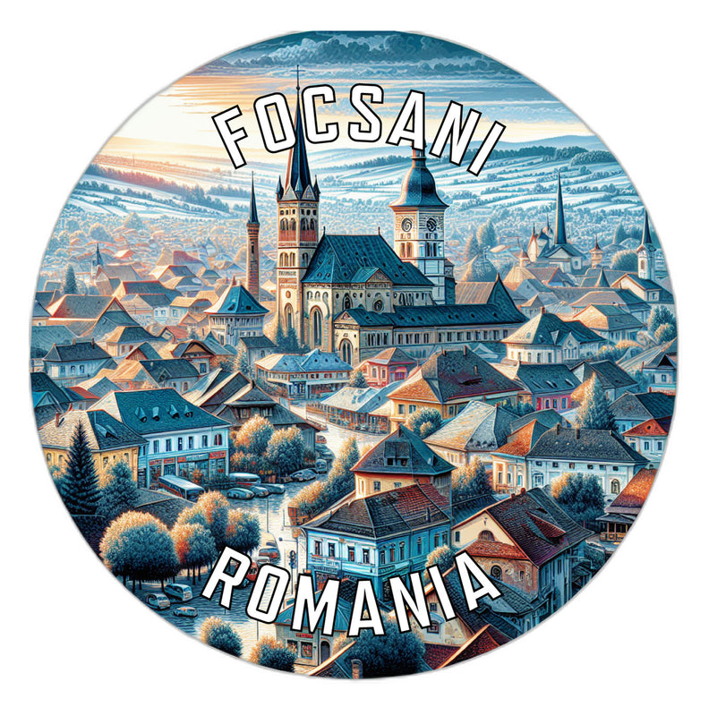 Focsani Romania Souvenir Vinyl Decal Sticker 2-Inch