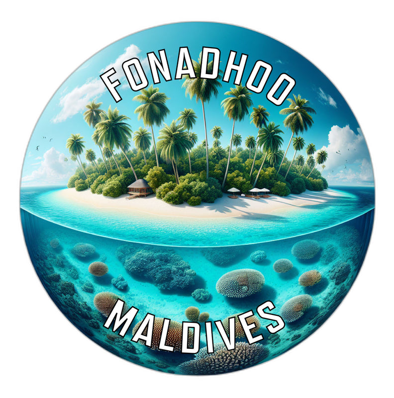 Fonadhoo Maldives Souvenir Vinyl Decal Sticker 2-Inch