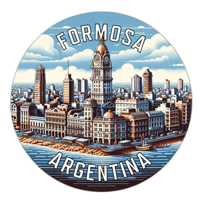 Formosa Argentina Souvenir Die Cut Flat Magnet 2-Inch
