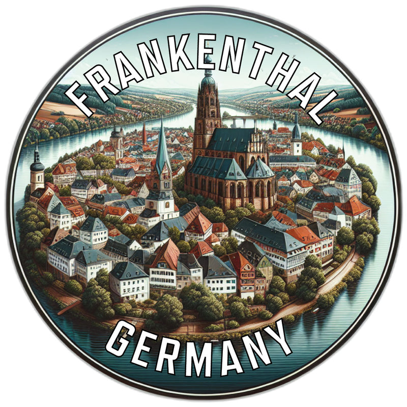 Frankenthal Germany Souvenir Vinyl Decal Sticker 3-Inch