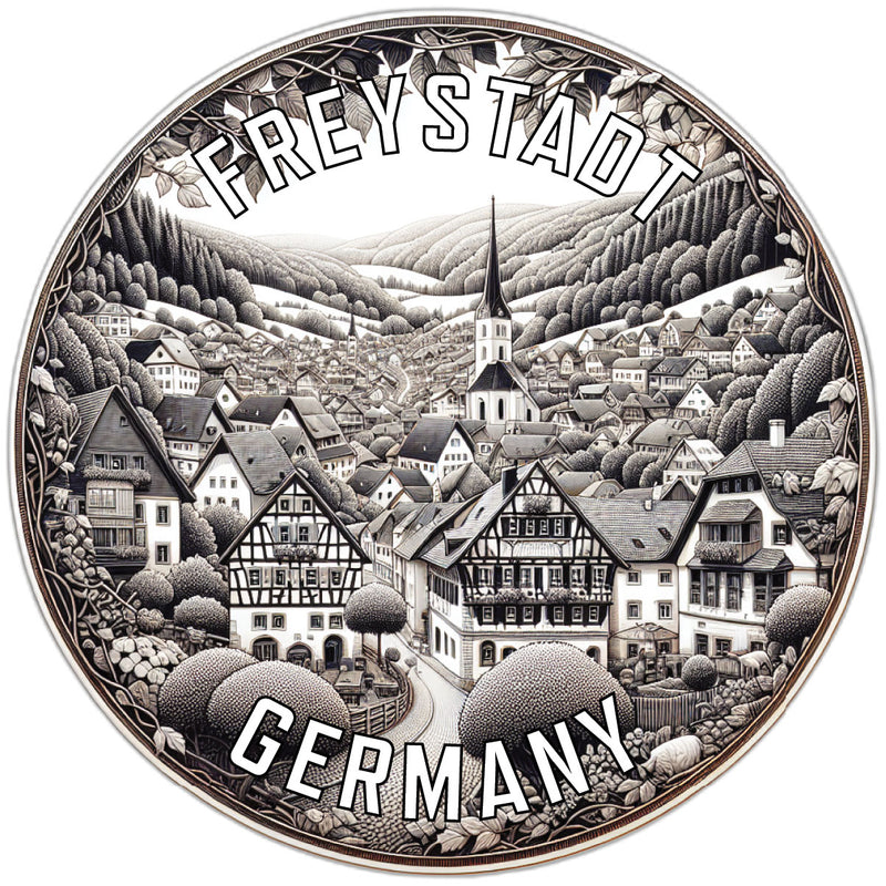 Freystadt Germany Souvenir Vinyl Decal Sticker 2-Inch