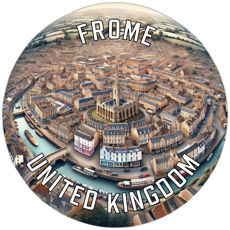 Frome United Kingdom Souvenir Vinyl Decal Sticker 2-Inch