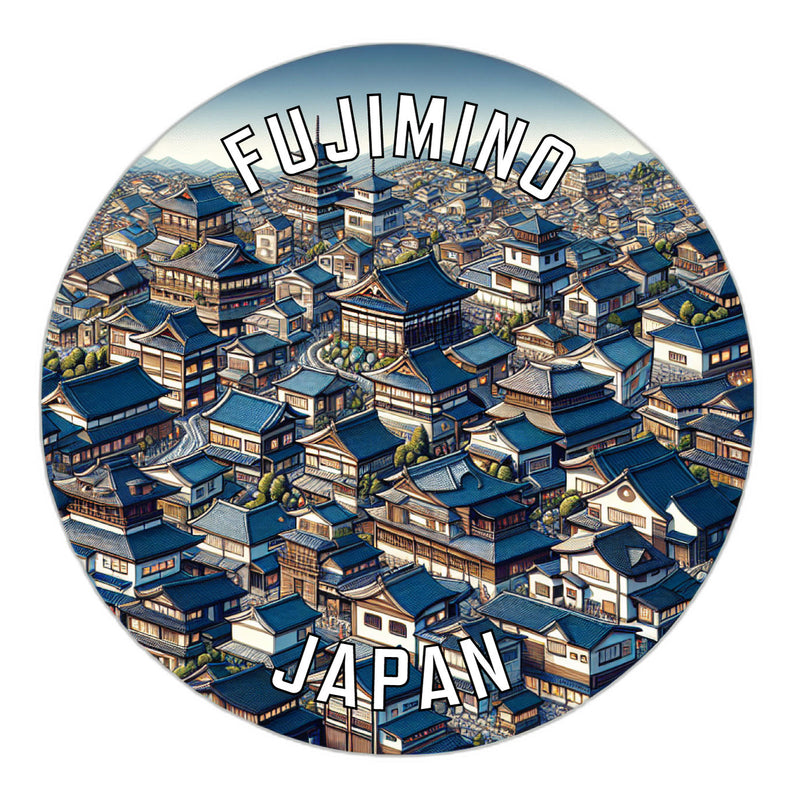 Fujimino Japan Souvenir Vinyl Decal Sticker 2-Inch