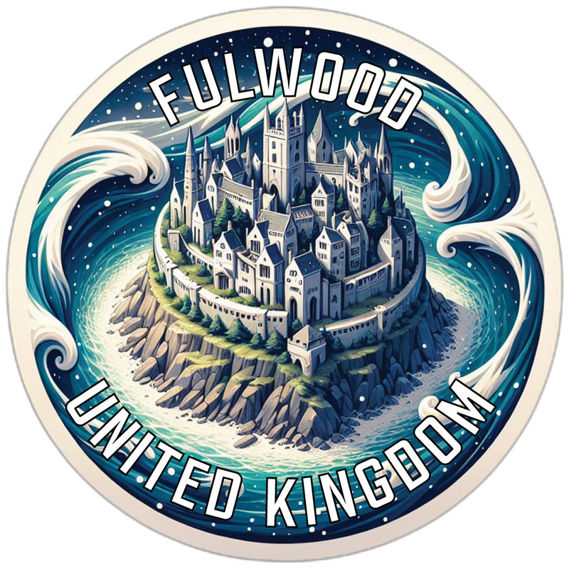 Fulwood United Kingdom Souvenir Vinyl Decal Sticker 2-Inch