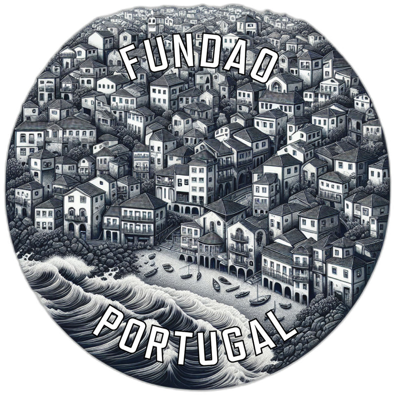 Fundao Portugal Souvenir Vinyl Decal Sticker 6-Inch