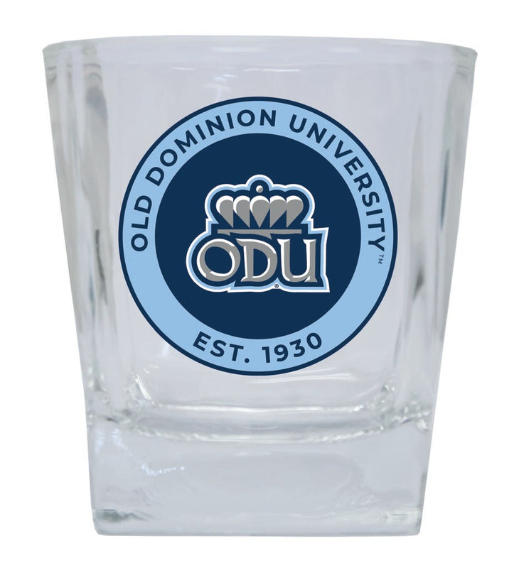Old Dominion Monarchs 10 oz Whiskey Rocks Glass Circle Design Officially Licensed Collegiate Product
