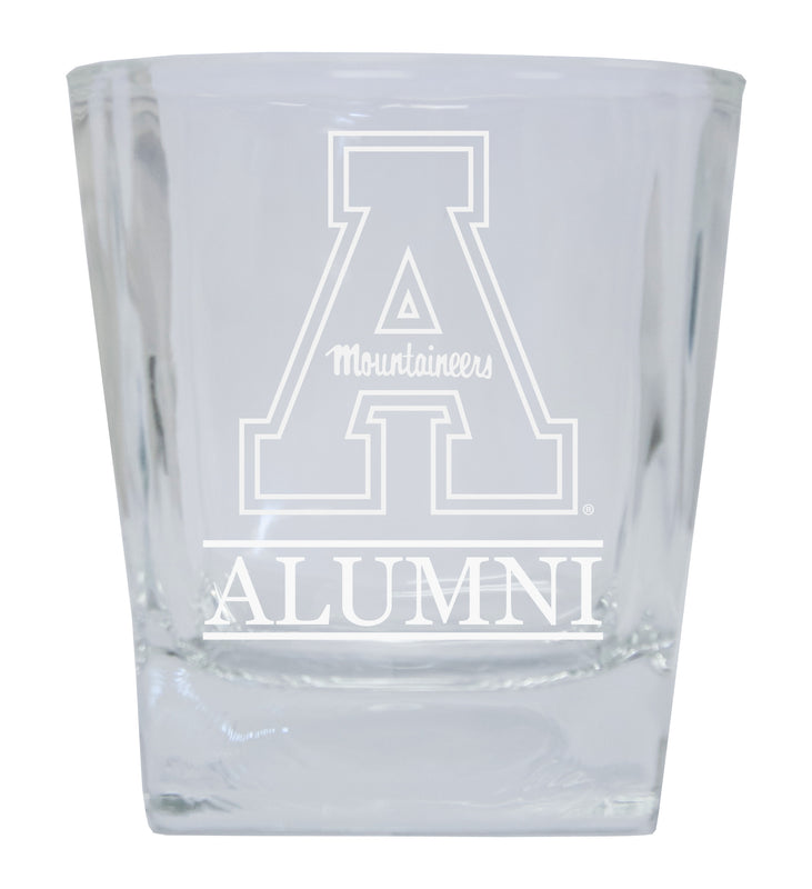Appalachian State Alumni Elegance 10oz Etched Glass Tumbler