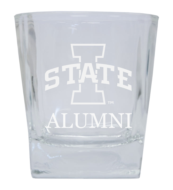 Iowa State Cyclones Alumni Elegance 10oz Etched Glass Tumbler