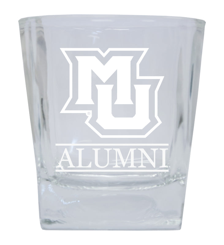 Marquette Golden Eagles Alumni Elegance 10oz Etched Glass Tumbler
