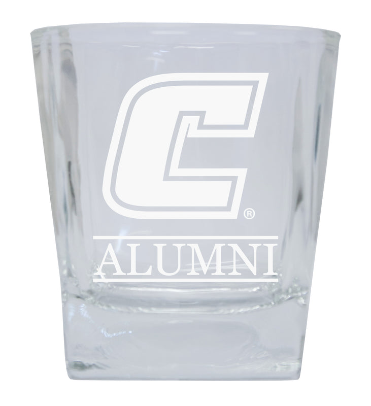 University of Tennessee at Chattanooga Alumni Elegance 10oz Etched Glass Tumbler
