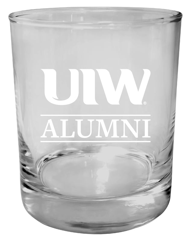 Incarnate Word Cardinals 11 oz Round Whiskey Glass – Officially Licensed Engraved Alumni Design