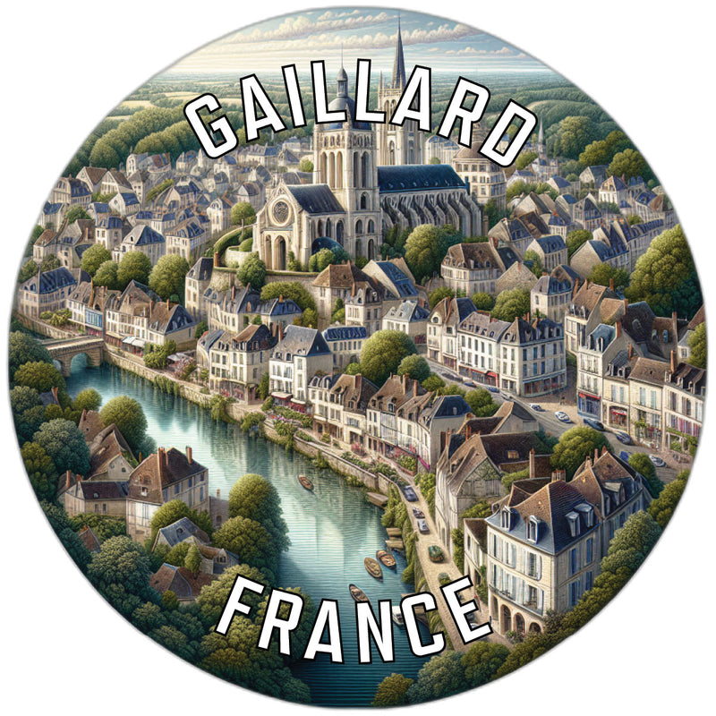 Gaillard France Souvenir Vinyl Decal Sticker 6-Inch