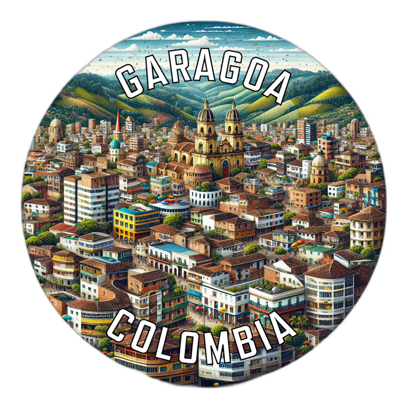 Garagoa Colombia Souvenir Vinyl Decal Sticker 6-Inch