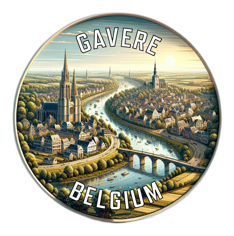 Gavere Belgium Souvenir Vinyl Decal Sticker 3-Inch