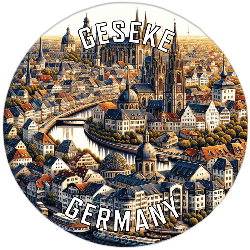 Geseke Germany Souvenir Vinyl Decal Sticker 2-Inch