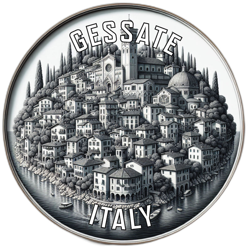 Gessate Italy Souvenir Vinyl Decal Sticker 2-Inch