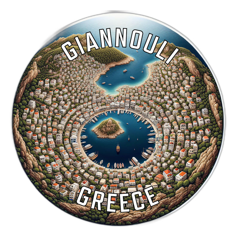 Giannouli Greece Souvenir Vinyl Decal Sticker 6-Inch