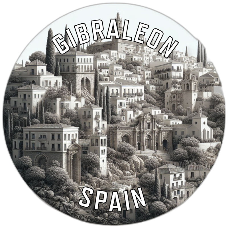 Gibraleon Spain Souvenir Vinyl Decal Sticker 2-Inch