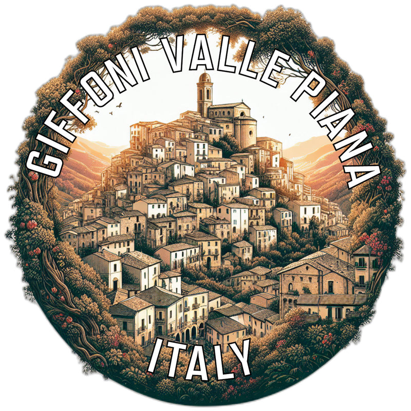 Giffoni Valle Piana Italy Souvenir Vinyl Decal Sticker 6-Inch