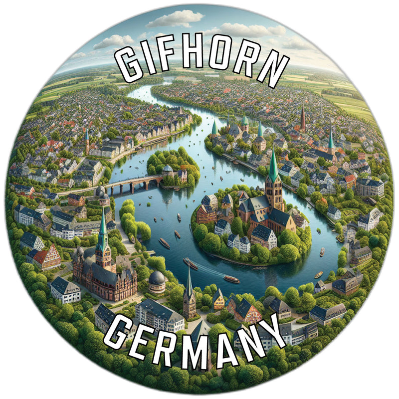 Gifhorn Germany Souvenir Vinyl Decal Sticker 2-Inch