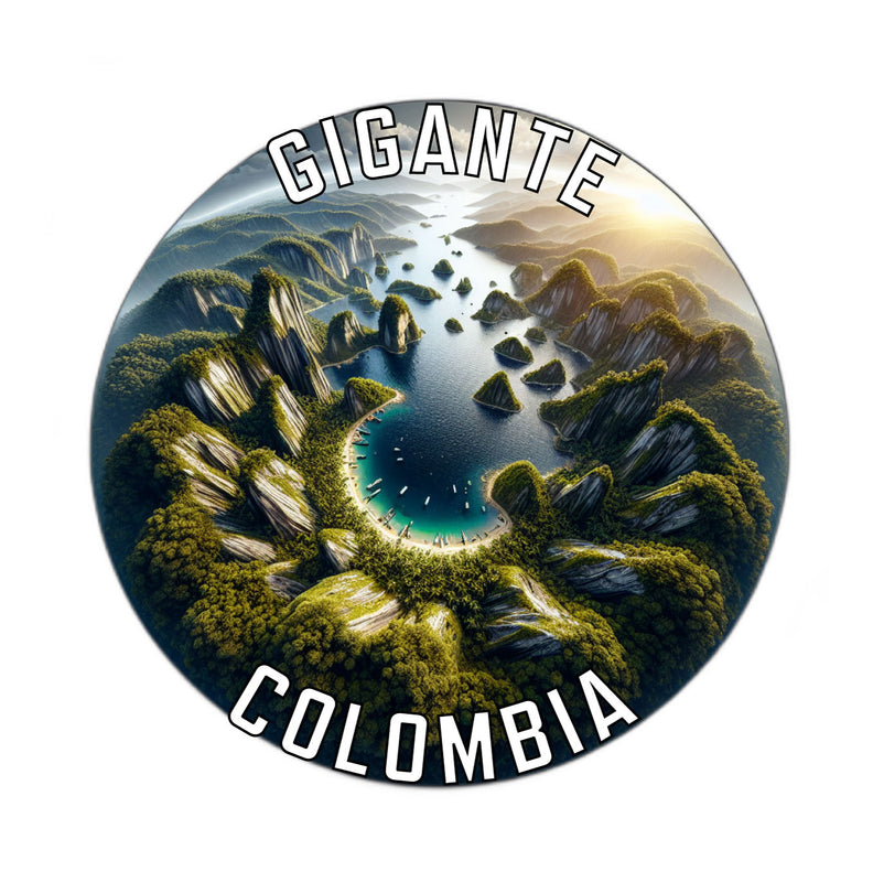 Gigante Colombia Souvenir Vinyl Decal Sticker 2-Inch