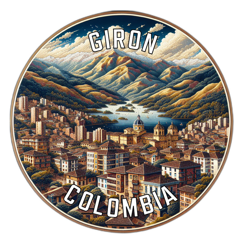Giron Colombia Souvenir Vinyl Decal Sticker 2-Inch