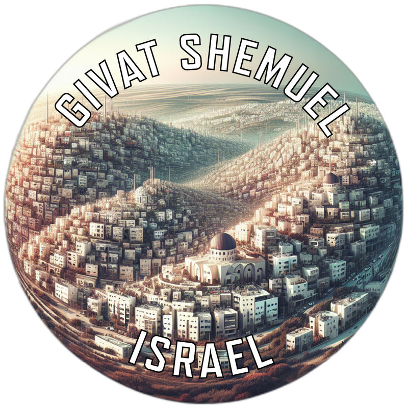 Givat Shemuel Souvenir Vinyl Decal Sticker 6-Inch