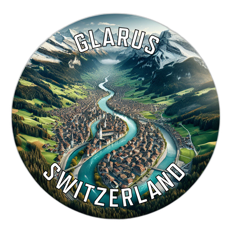 Glarus Switzerland Souvenir Vinyl Decal Sticker 4-Inch