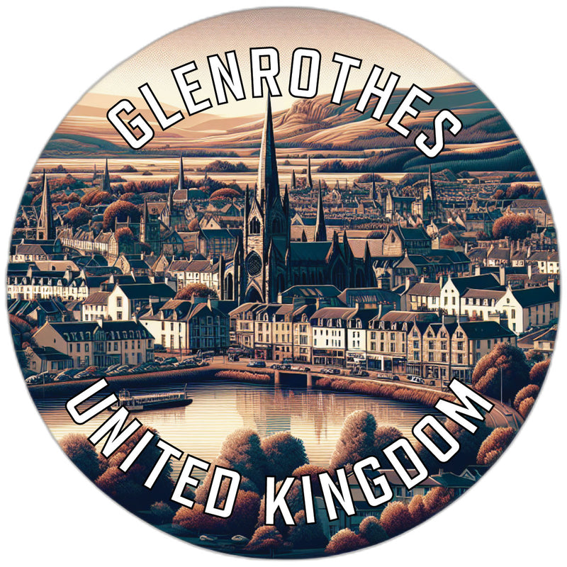 Glenrothes United Kingdom Souvenir Vinyl Decal Sticker 2-Inch