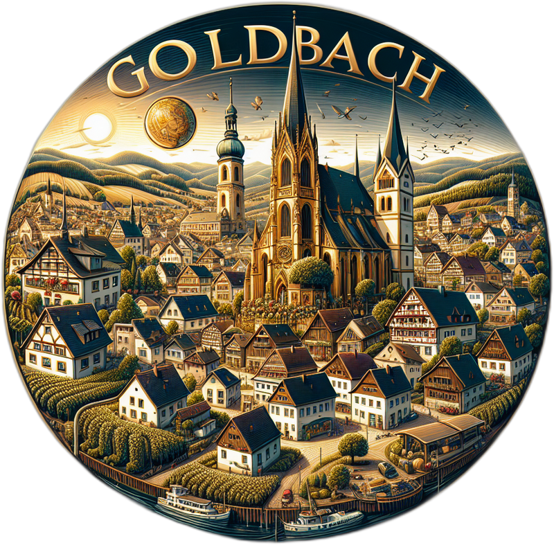 Goldbach Germany Souvenir Vinyl Decal Sticker 6-Inch
