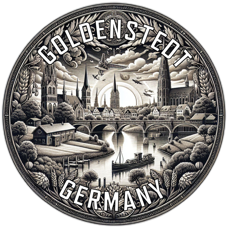 Goldenstedt Germany Souvenir Vinyl Decal Sticker 6-Inch