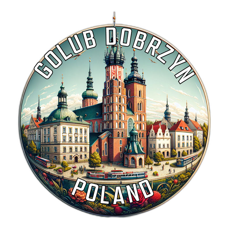 Golub Dobrzyn Poland Souvenir Vinyl Decal Sticker 2-Inch