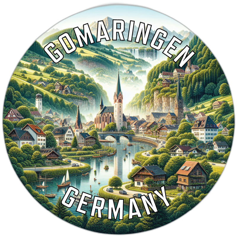 Gomaringen Germany Souvenir Vinyl Decal Sticker 6-Inch